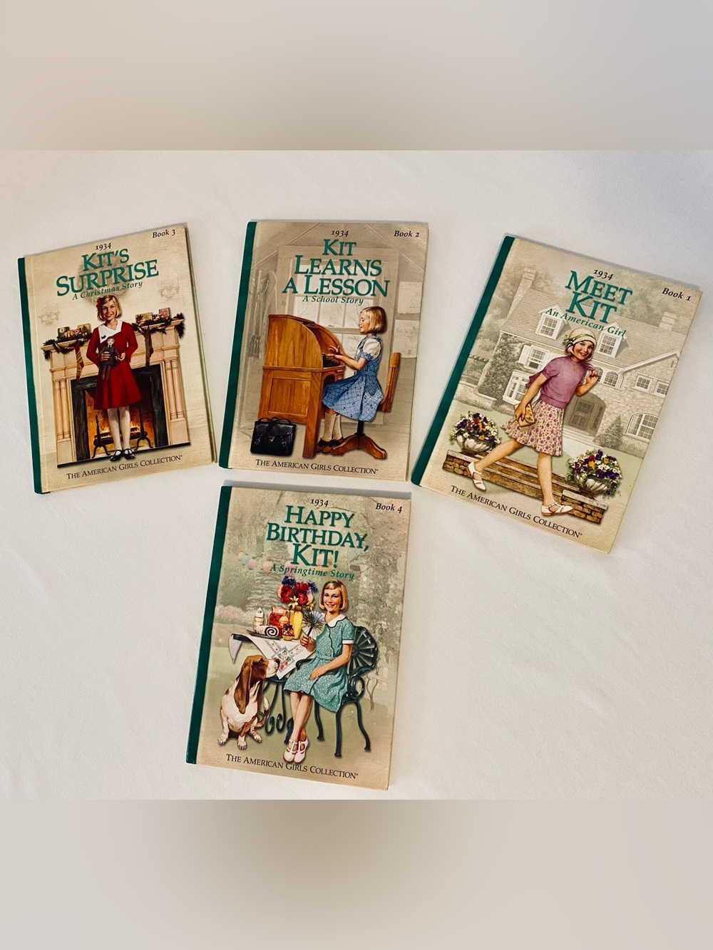 American Girl 1934 Kit Book Set - Hardcover, Sets of 4